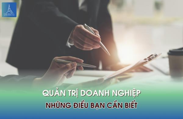 quản trị doanh nghiệp