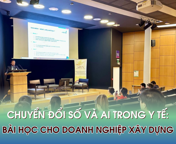 Chuyển đổi số và AI trong y tế: Bài học cho doanh nghiệp xây dựng 